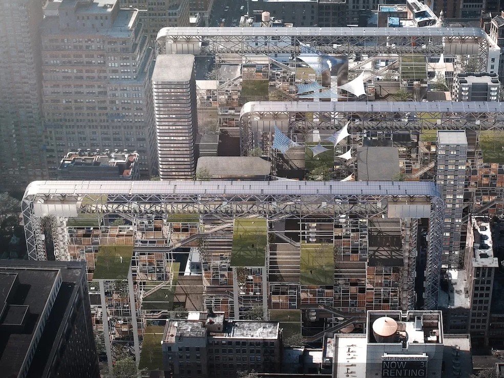 Urban Intercropping — Foto: Reprodução/Skyscraper Competition 2024/eVolo