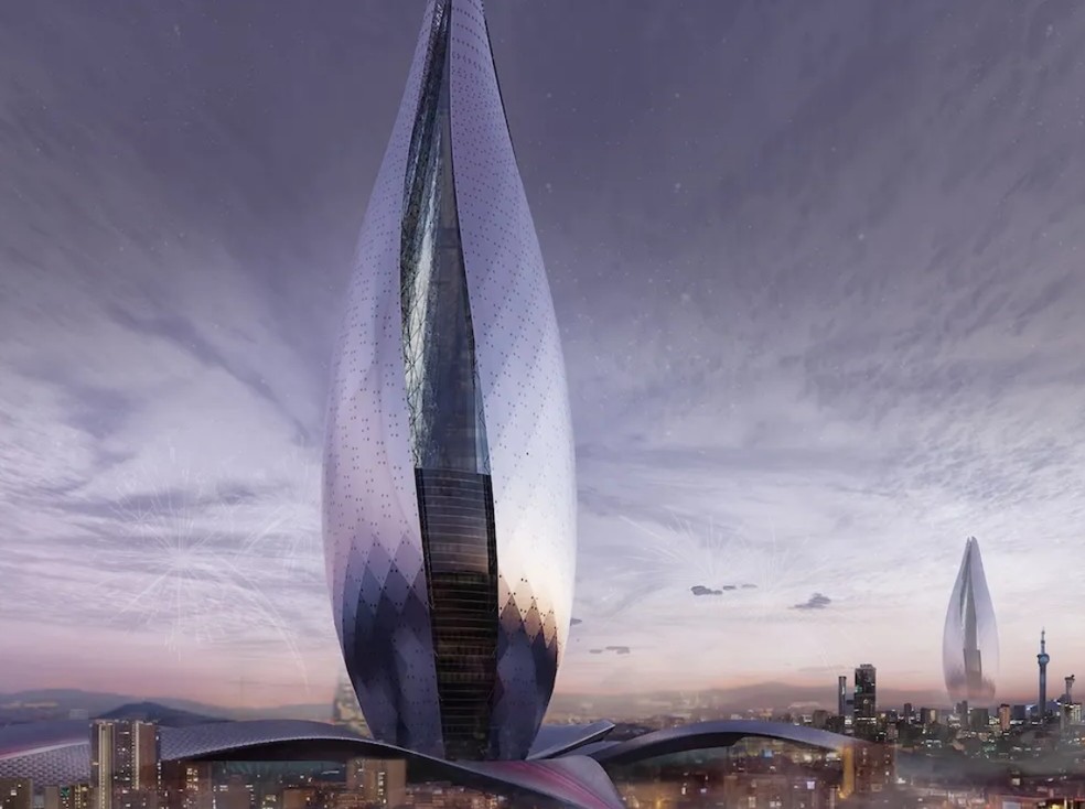 Vertical Mega Region — Foto: Reprodução/Skyscraper Competition 2024/eVolo