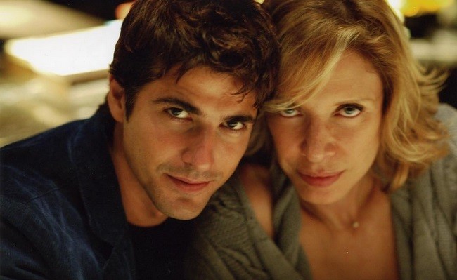 O ator Reynaldo Gianecchini e Marília Gabriela  — Foto: Arquivo/Instagram