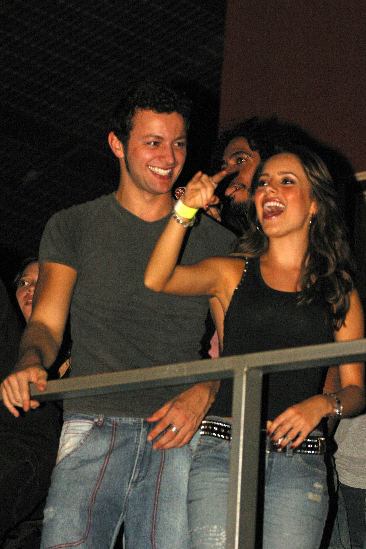 SANDY E LUCAS LIMA NO SHOW DO JÚNIOR EM SÃO PAULO EM 2004 — Foto: DIVULGAÇÃO - FLAVIO TORRES