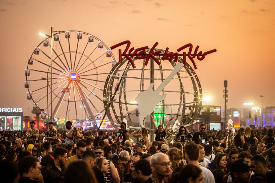 Rock in Rio: o festival terá mais uma edição em 2024, atraindo milhares de visitantes de outros estados e até estrangeiros