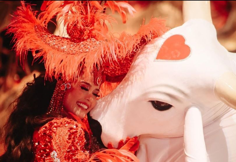 Valentina Coimbra, Sinhazinha do Boi Garantido — Foto: rep/ instagram