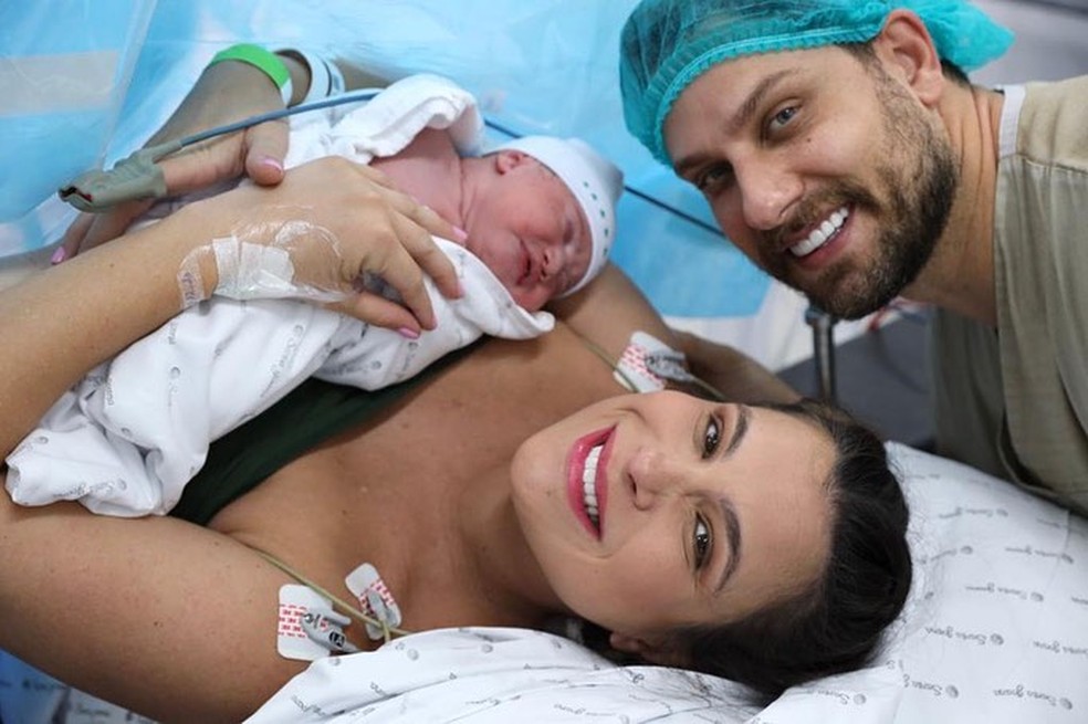 Kamilla, Vitória e Eliéser — Foto: Reprodução de Instagram