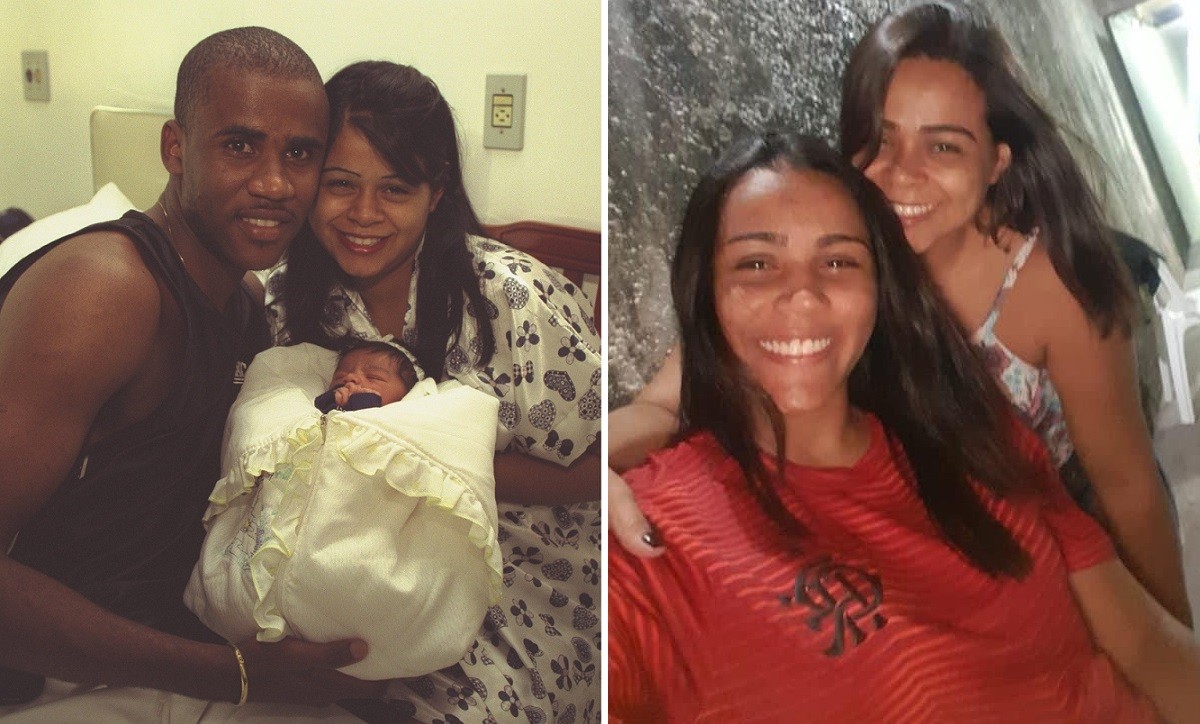 Como estão hoje a filha e viúva de Claudinho e Buchecha — Foto: EXTRA