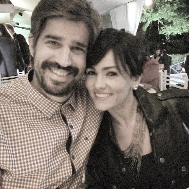 Suzana Alves, a ex-Tiazinha, e o marido, Flávio Saretta — Foto: Instagram