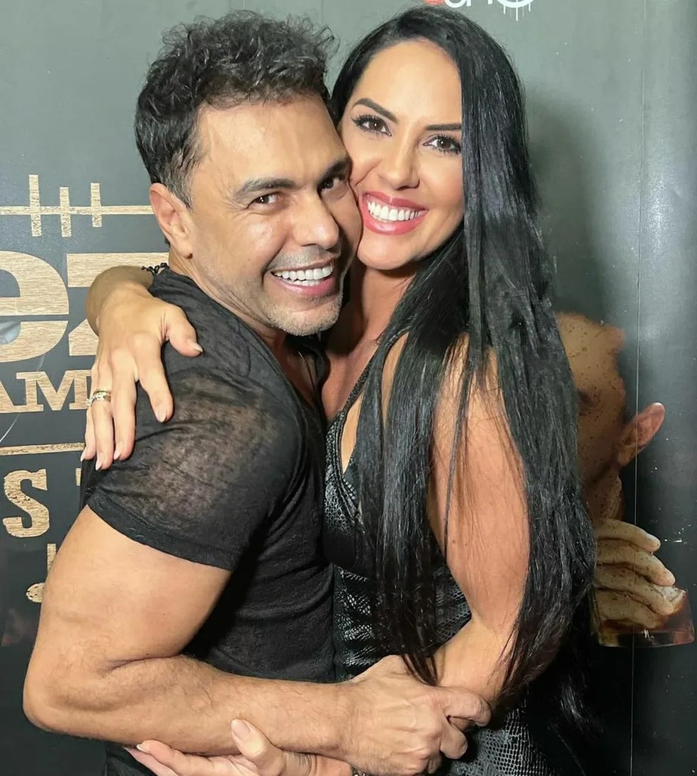 Zezé Di Camargo e Graciele Lacerda  — Foto: Reprodução/ Instagram