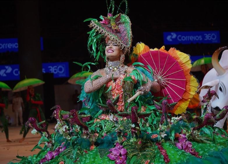 Valentina Coimbra, Sinhazinha do Boi Garantido — Foto: rep/ instagram