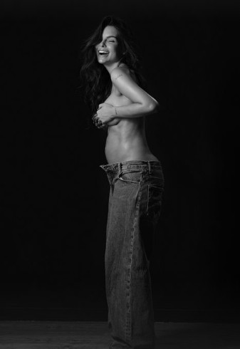Amanda Kimberlly, modelo que estaria grávida de Neymar — Foto: Fagner Soares
