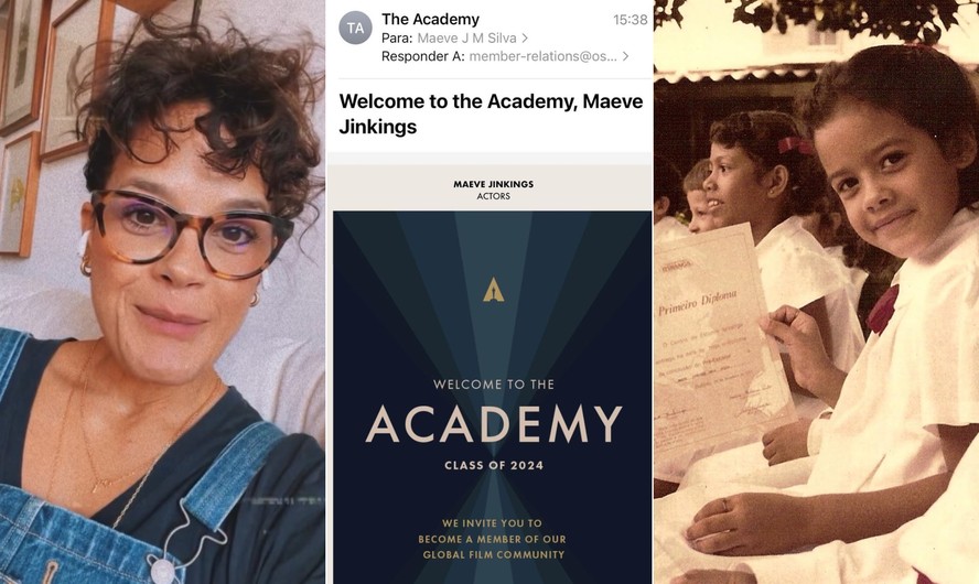 Postagem de Maeve Jinkings nas redes sociais após convite para integrar Academia organizadora do Oscar