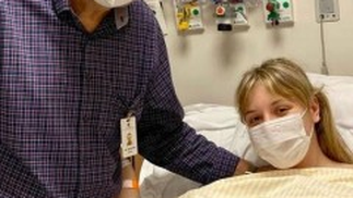 Filha de Silvia Poppovic fez transplante de medula ósseo para salvar o pai, que morreu em 2022 — Foto: Instagram