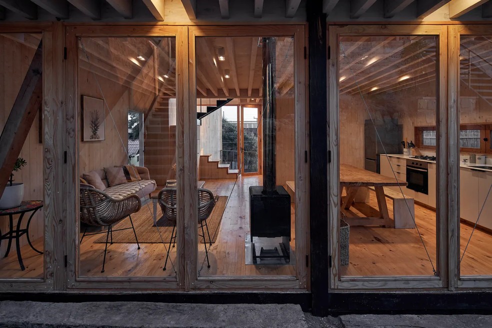 Cabana em La Laguna, Chile — Foto: Reprodução/Airbnb