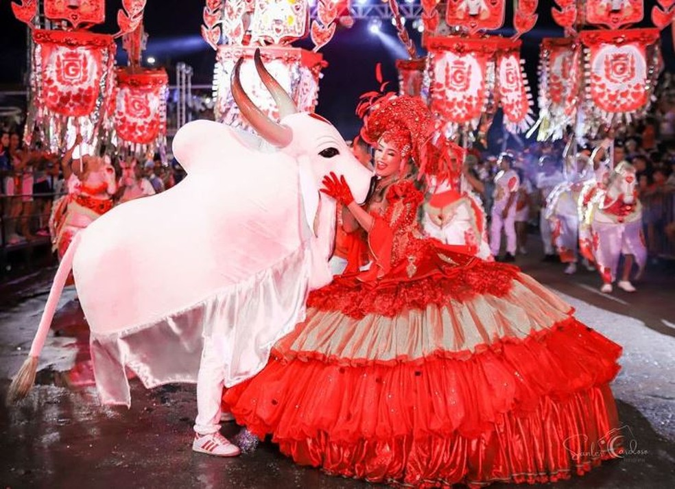 Valentina Coimbra, Sinhazinha do Boi Garantido — Foto: rep/ instagram