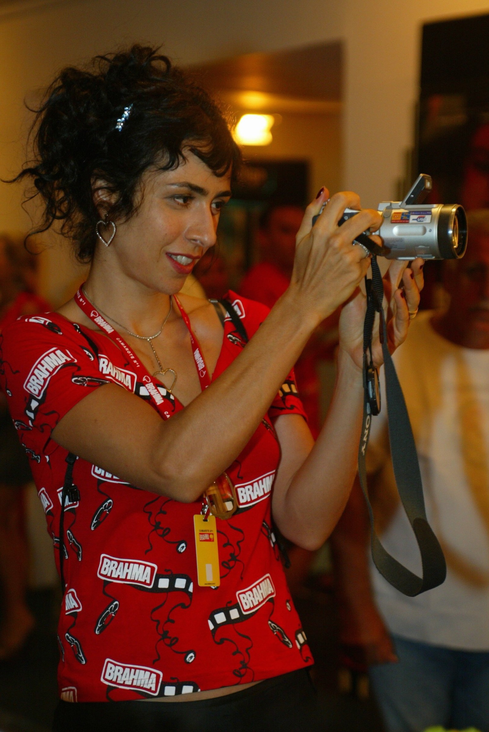 Marisa Monte no carnaval carioca de 2004 — Foto: Berg Silva 