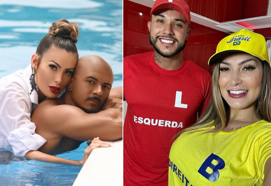 Andressa Urach diz que marido a liberou para gravar vídeo de sexo com outro homem