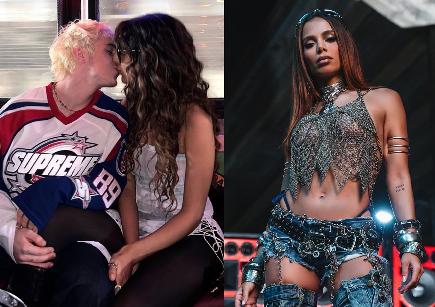 Anitta foi questionada sobre amizade com ex-namorada de Juliano Floss