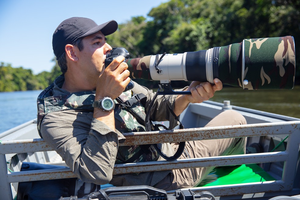 João Paulo Krajewski é biólogo, doutor em ecologia e cinegrafista da vida selvagem — Foto: Divulgação/Animal Planet