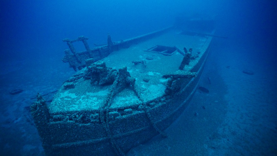 Navio 'Africa' desapareceu no Lake Huron, no Canadá, em outubro de 1895