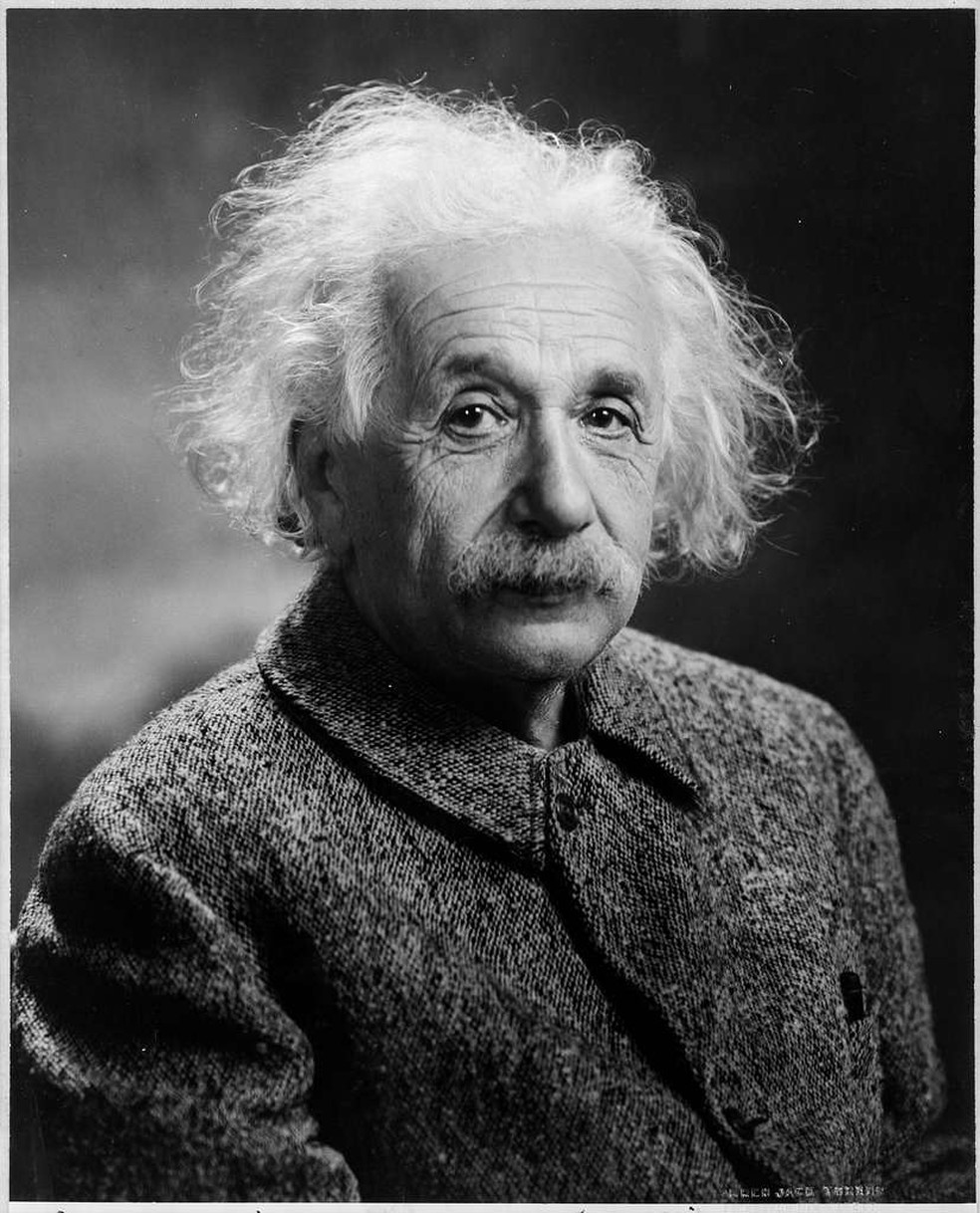 Albert Einstein. — Foto: Orren Jack Turner, Princeton, N.J.