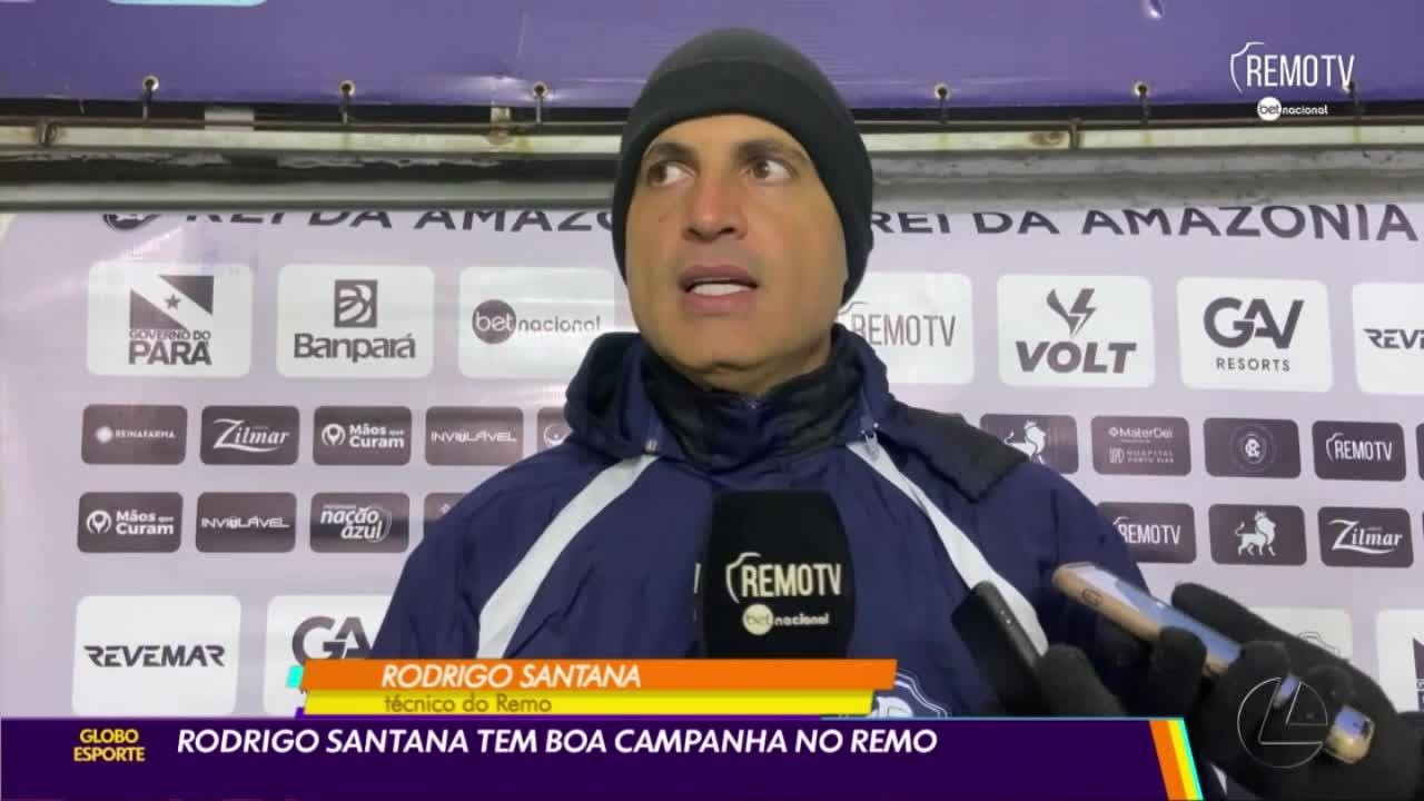 Técnico Rodrigo Santana possui melhor campanha no Remo