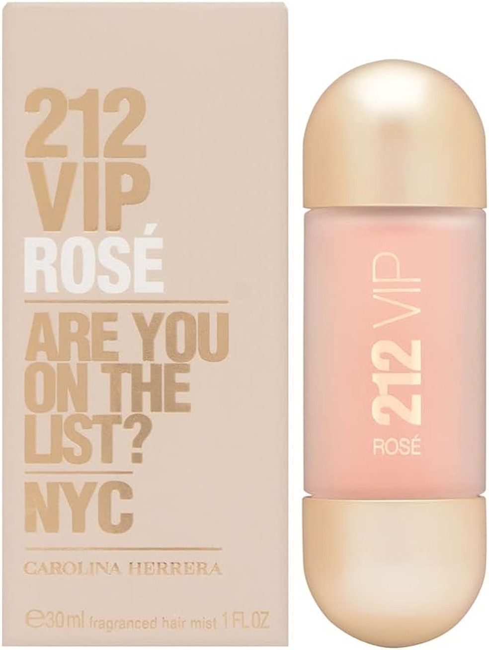121 Rosé Vip Hair Mist, Carolina Herrera — Foto: Reprodução
