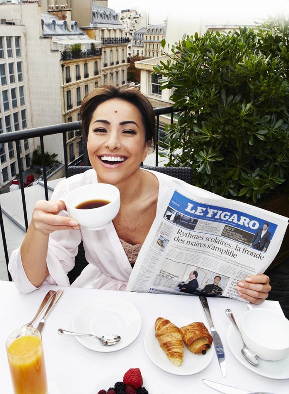 Café da manhã é importante, gente! (Foto: Arquivo Glamour) — Foto: Glamour