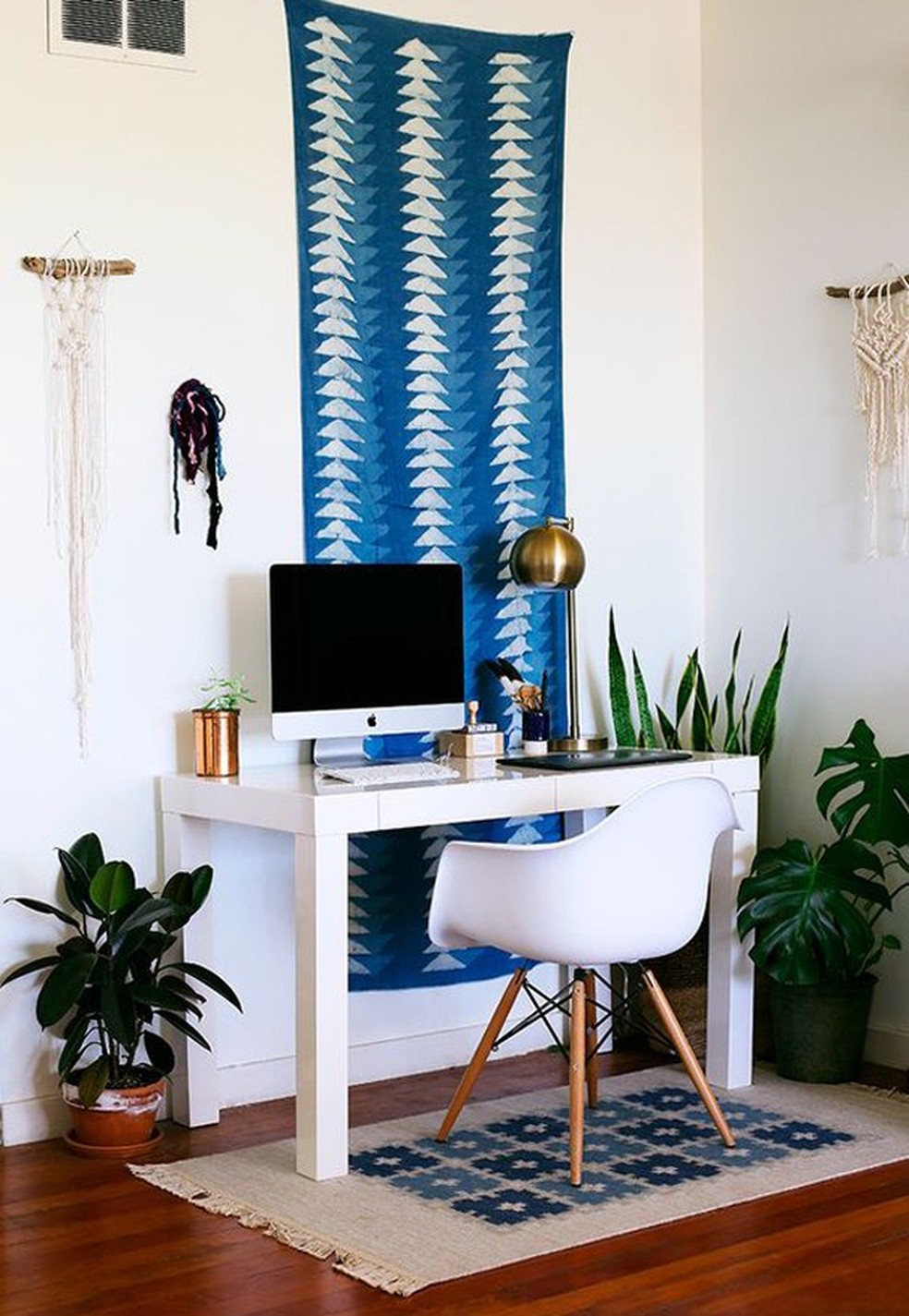 Inspirações para home office (Foto: Reprodução/Pinterest @monicafachin1) — Foto: Glamour