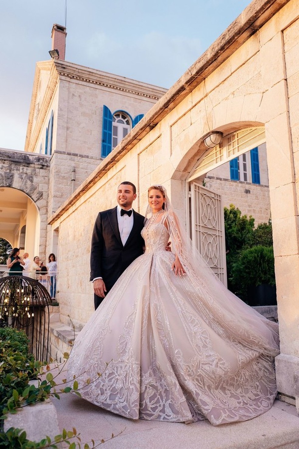 Muito luxo! Os detalhes do casamento do filho do designer libanês Elie Saab (Foto: Reprodução/Instagram) — Foto: Glamour