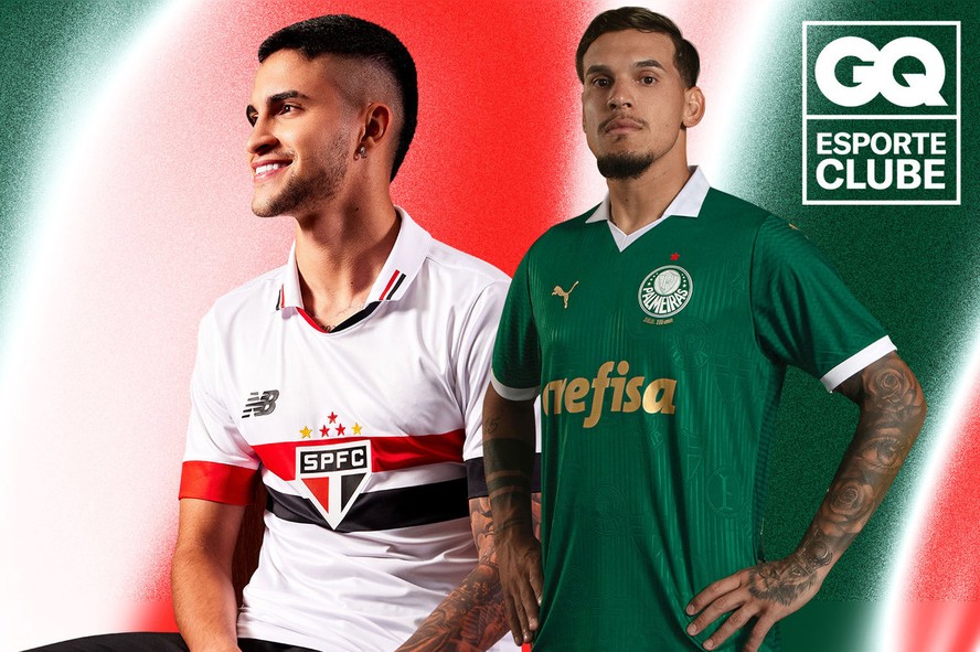 Palmeiras e São Paulo apostam em camisas com gola polo para temporada 2024
