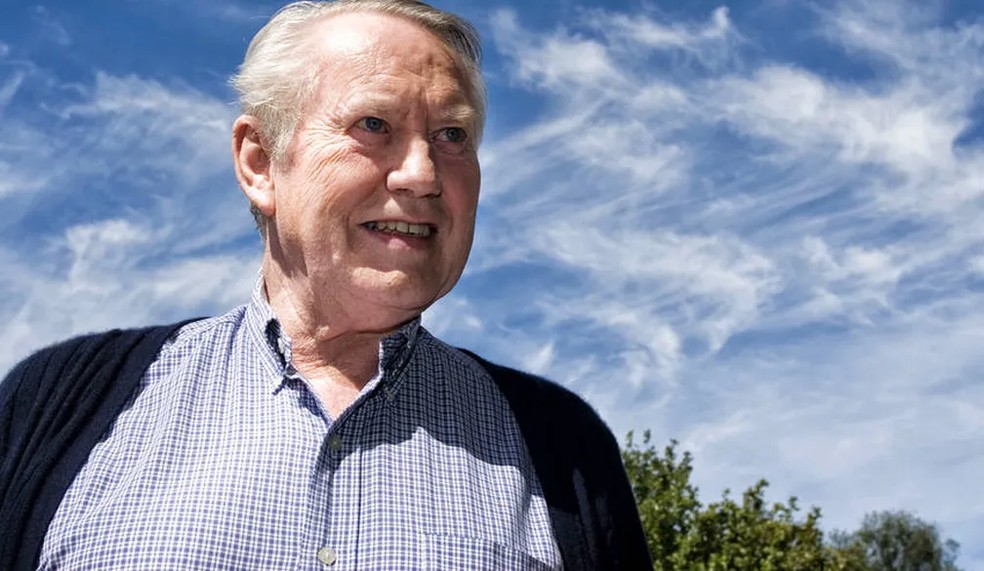 Chuck Feeney anunciou em 2020 ter dedicado sua fortuna avaliada em 8 bilhões de dólares — Foto: Atlantic Philanthropies/Divulgação