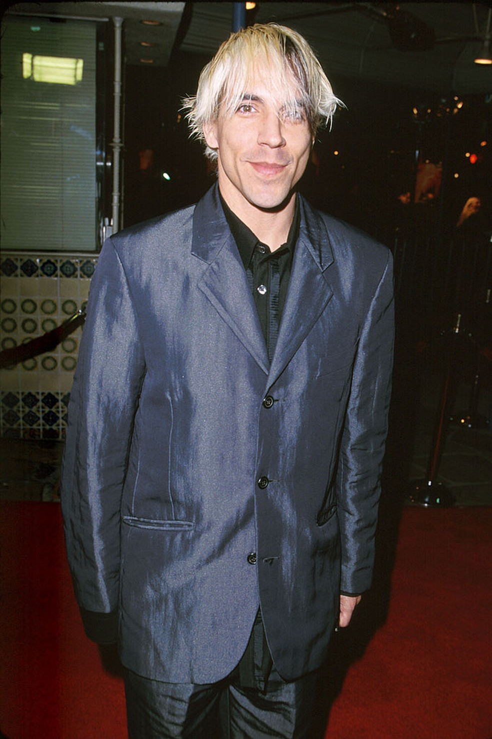 Anthony Kieds na première do filme 'O Talentoso Ripley', em 1999. — Foto: Getty Images