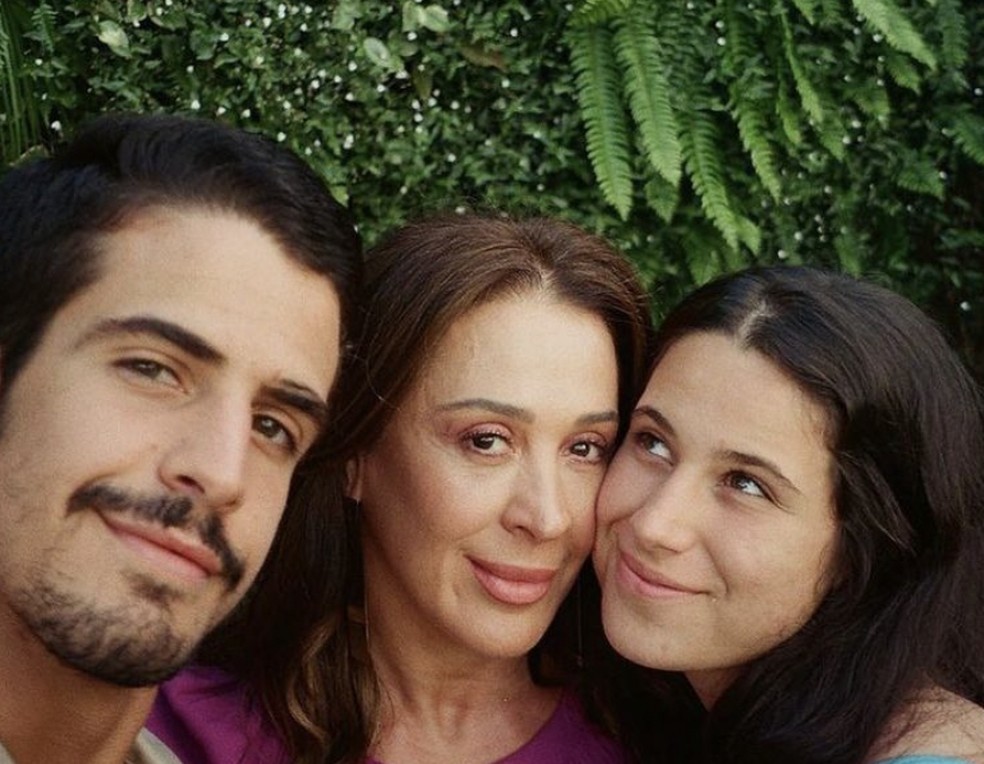 Sophia Raia, Claudia Raia e Enzo Celulari — Foto: Reprodução/Instagram