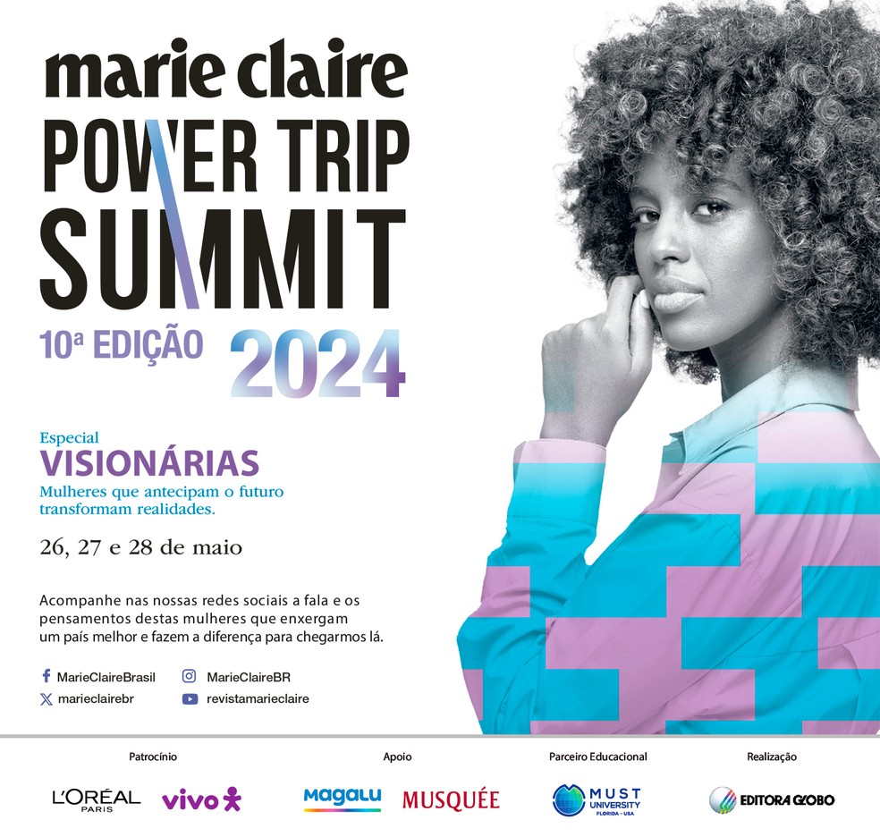 O Power Trip Summit 2024 acontece no Hotel Fasano Belo Horizonte entre os dias 26 e 28 de maio — Foto: Divulgação Marie Claire