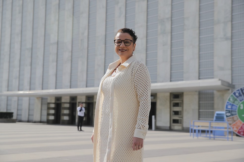 “Temos o dever de capacitar e incluir mulheres microempreendedoras, apoiar e buscar parcerias”, defende Tarciana Medeiros — Foto: Caio Guatelli