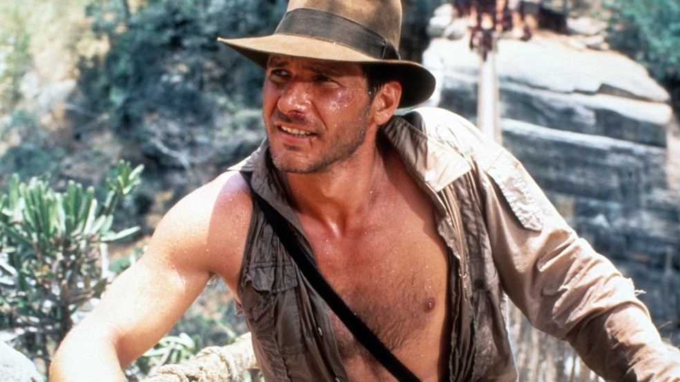 Harrison Ford em 'Indiana Jones e o Templo da Perdição' — Foto: Divulgação