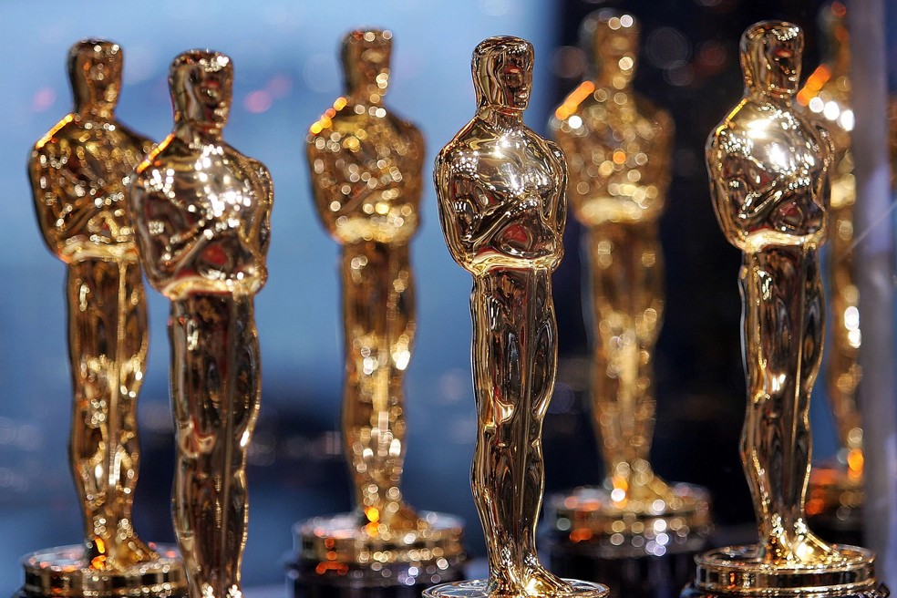 As estatuetas do Oscar  — Foto: Getty Images