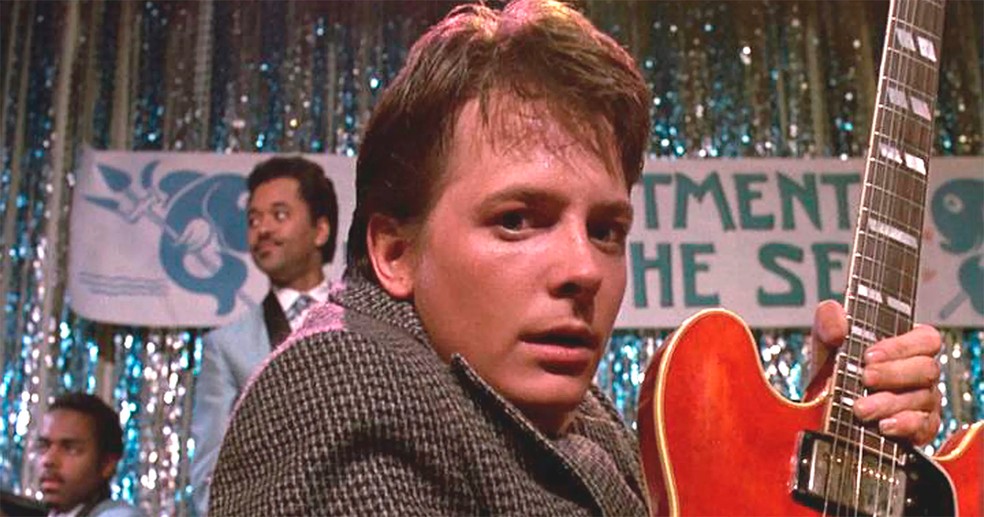 Michael J. Fox em 'De Volta para o Futuro' — Foto: divulgação