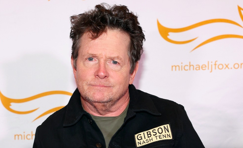 O ator Michael J. Fox em evento de sua fundação, a Michael J. Fox Foundation, na cidade de Nashville — Foto: Getty Images