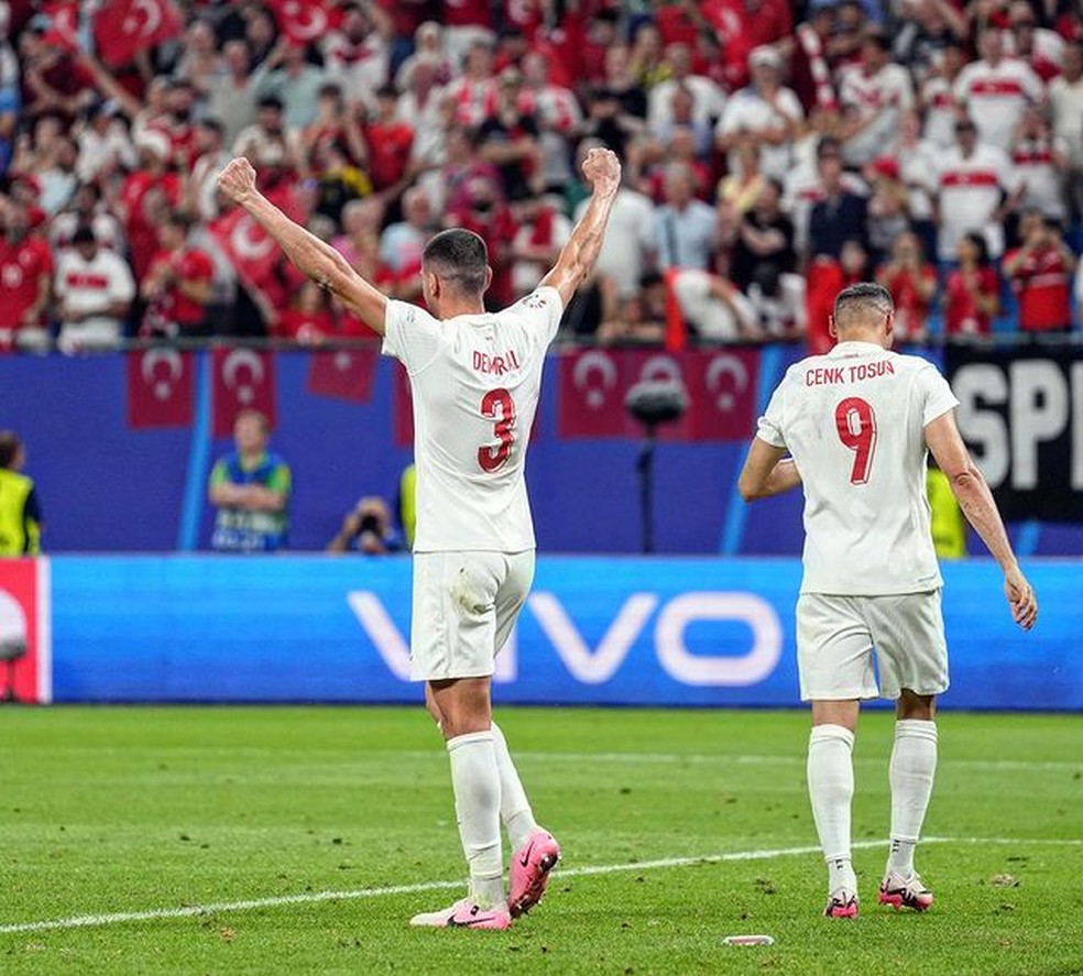 O zagueiro turco Merih Demiral — Foto: Reprodução/Instagram