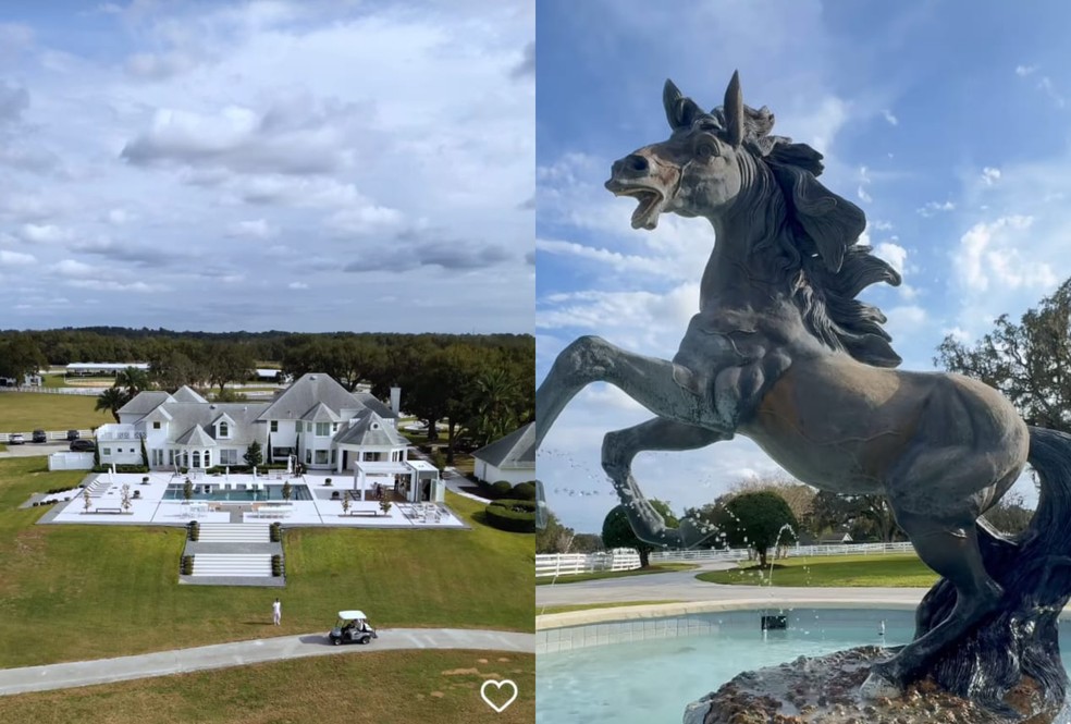 Carlinhos Maia mostrou mansão onde está hospedado na Flórida — Foto: Reprodução Instagram