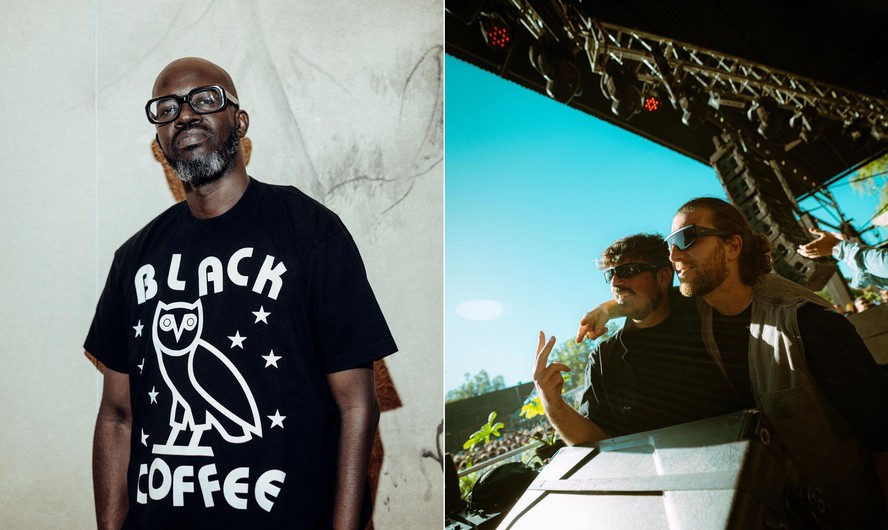 Black Coffee e o duo italiano Agents of time