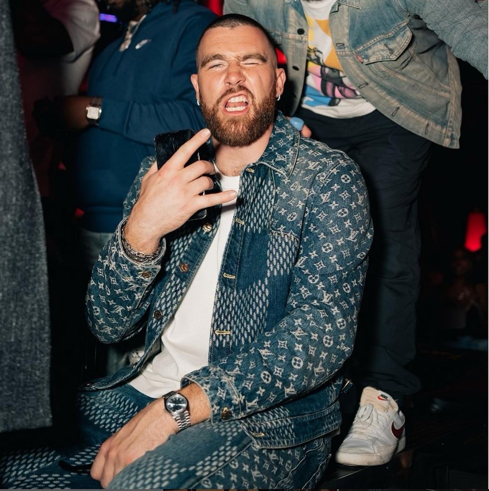 Travis Kelce, namorado de Taylor Swift e jogador de futebol americano — Foto: Reprodução/Instagram