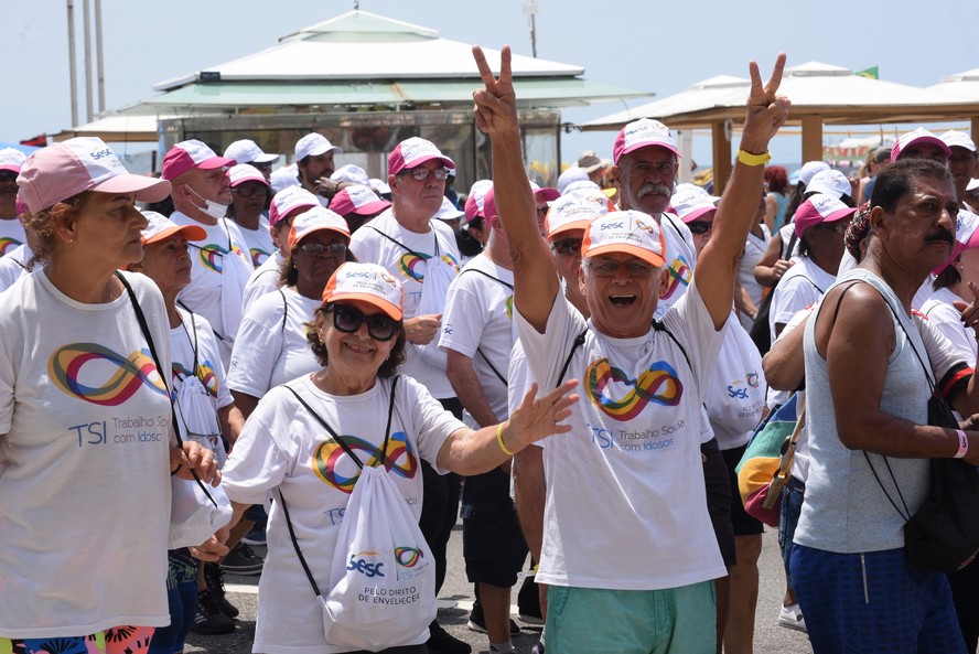 Caminhada em Copacabana vai celebrar o Dia Internacional das Pessoas Idosas