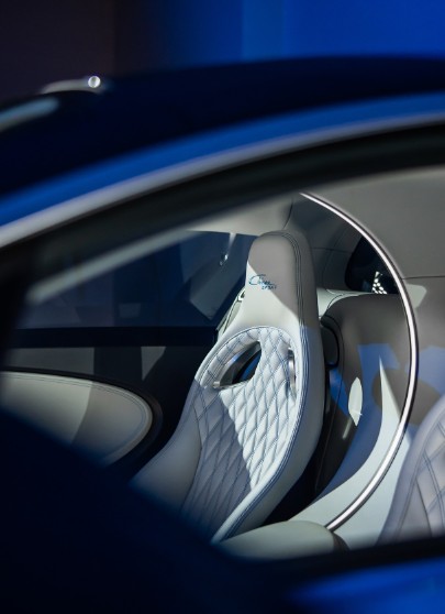 Parte interna do Bugatti Chiron Sport — Foto: Paíto Imports