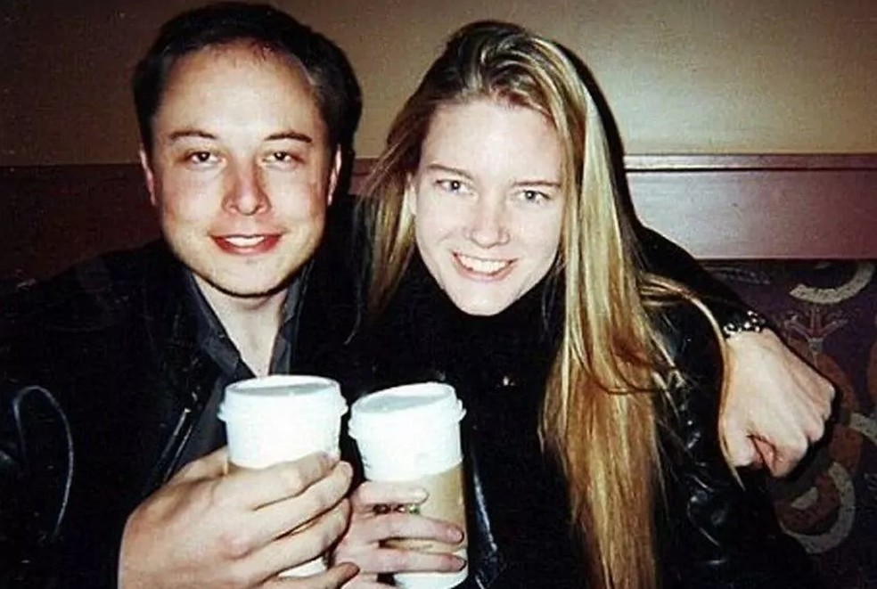 Elon Musk e Justine Wilson tiveram cinco filhos.  Reprodução — Foto: Reprodução