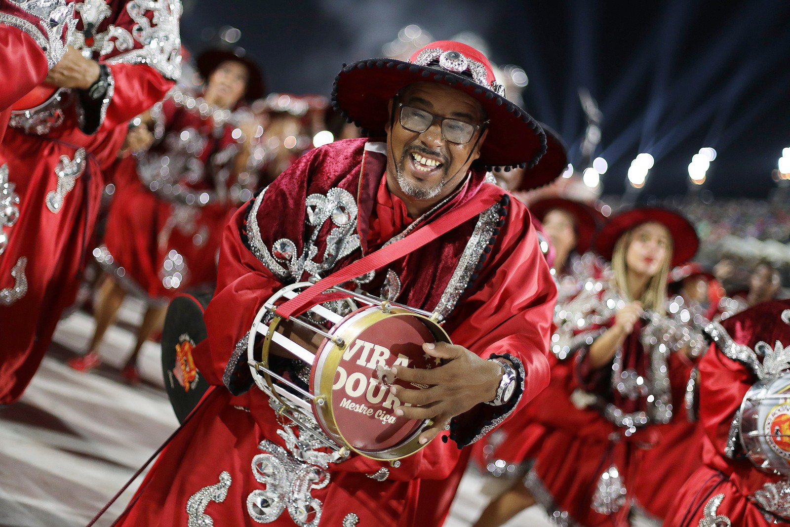 Bateria da Viradouro vai tocar no réveillon de 2023 — Foto: Lucas Tavares/Agência O Globo