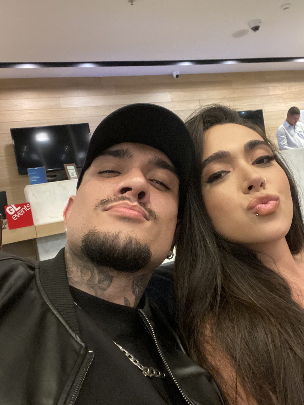 MC Binn e Giovanna se reencontram após o 'BBB' 24 — Foto: Reprodução/Redes sociais