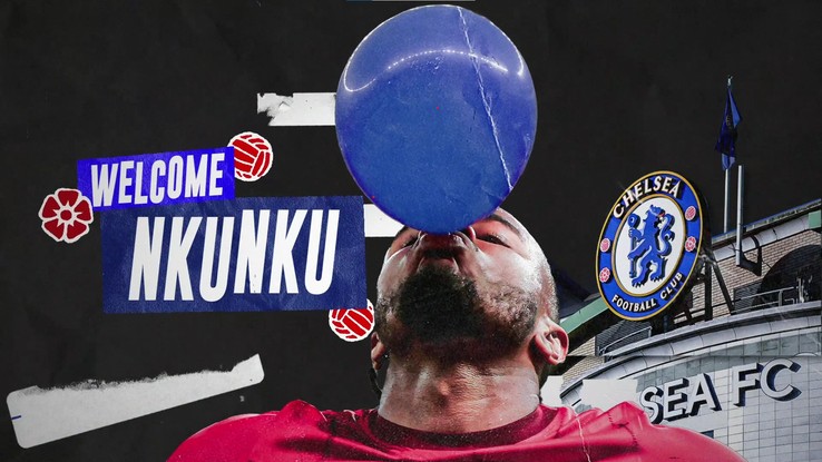 Chelsea anunciou a chegada do atacante francês Nkunku
