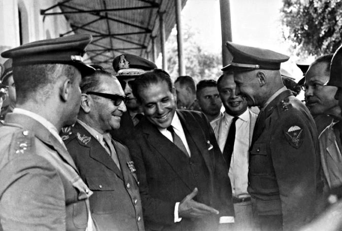 Jango na Vila Militar, em 21/2/1964 Foto: Arquivo