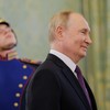 Presidente da Rússia, Vladimir Putin, durante recepção no Kremlin - axim Shemetov / POOL / AFP