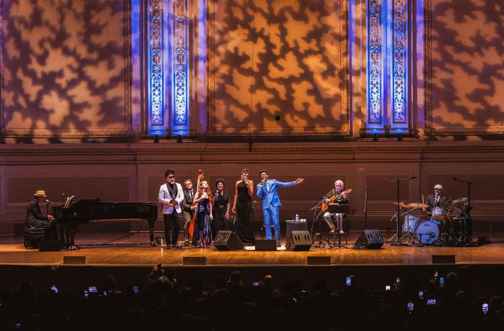 'A grande noite — Bossa nova' no Carnegie Hall — Foto: Leandro Justen